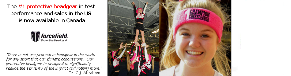 ForceField Headbands reduce risk of concussion in cheerleading